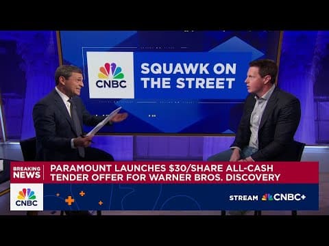 Paramount Skydance CEO says their offer to Warner Bros. Discovery is superior for shareholders