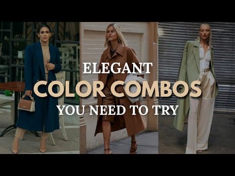 8 Underrated Color Combos Rich Women Never Tell Anyone