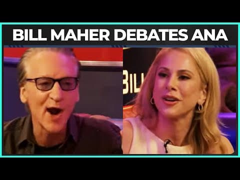 Ana Reacts To Bigot Bill Maher's "Gotcha" Question