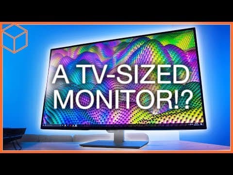 This is a MONITOR!? - LG 43UD79 4K Monitor