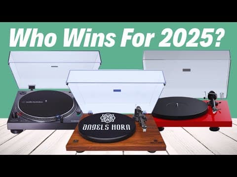 TOP 5 Best Turntables 2025