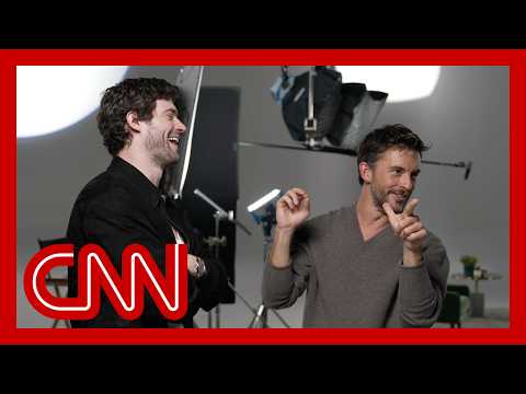 Jonathan Bailey & David Corenswet | Off the Set | Variety & CNN Actors on Actors