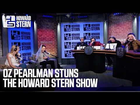 Mentalist Oz Pearlman Shocks Howard Stern and Stern Show Staff