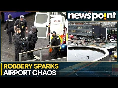 UK: Robbery Causes Panic at Heathrow Airport | Massive Police Response After Elevator Attack | WION