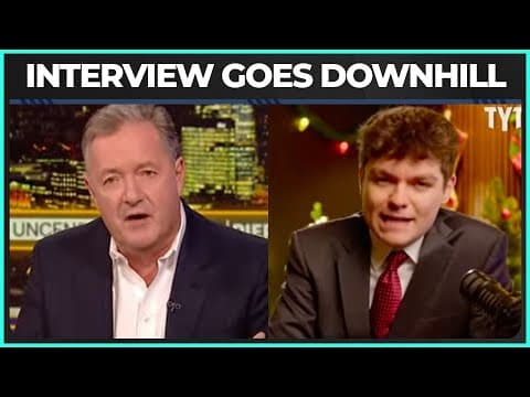 Nick Fuentes LOSES IT On Piers Morgan