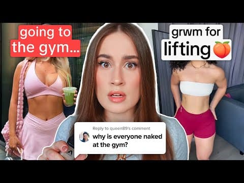 NOBODY WEARS CLOTHES AT THE GYM ANYMORE... And It's EMBARRASSING