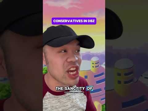 Conservative in DBZ #shorts #dbz #anime