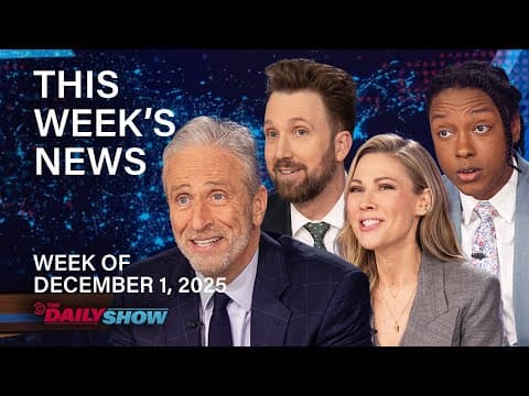 Jon and the News Team on Trump's Immigration Policies, Hegseth & The "War" on Drugs | The Daily Show