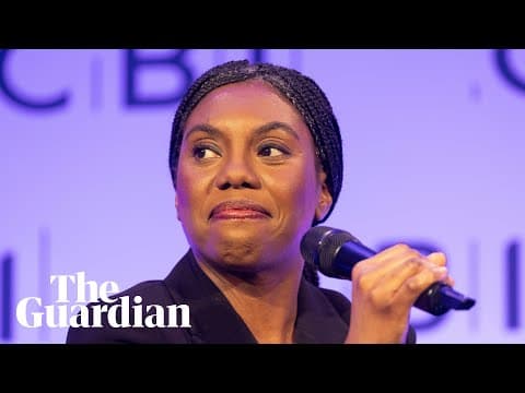 Peter Kyle and Kemi Badenoch address business leaders at the CBI – watch live