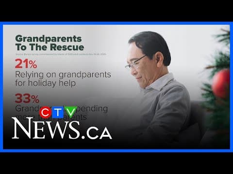 Grandparents pitch in as rising costs challenge Canadian parents this holiday season