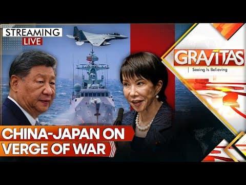 China-Japan Push Region to Brink of All-Out War| Gravitas LIVE