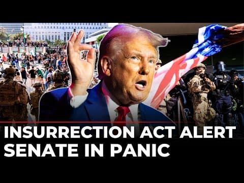 US Congress LIVE: ‘Trump to Use US Military For…’ | Senate Explodes Over His ‘Unquestioned Power’