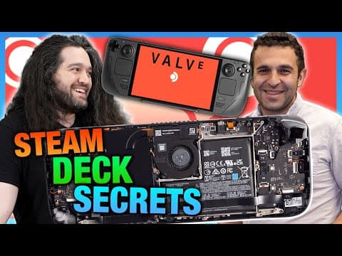 Valve Steam Deck Secrets: Engineering & Design of Memory, PCB Layout, and Thermals