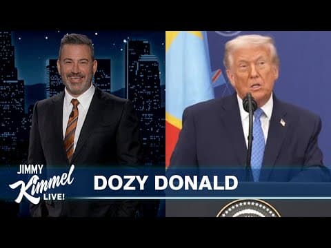 Trump Keeps Claiming He Has a Health Care Plan, Flubs Congo President’s Name & Takes Another Nap