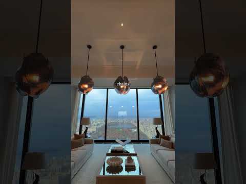 this $50,000,000 apartment has … rules ? Lighting shown is Eichholtz x The Met #luxuryhomestour