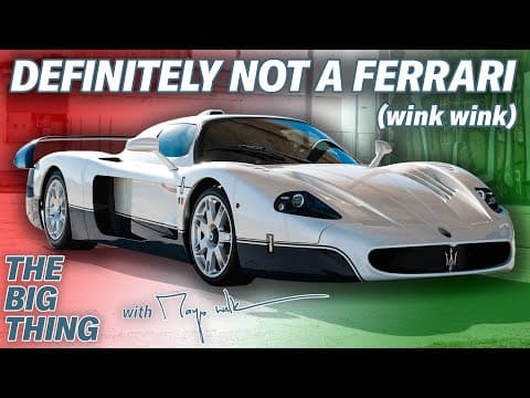 The Maserati MC12 was a Ferrari Enzo that went racing | The Big Thing with Magnus Walker - Ep. 02