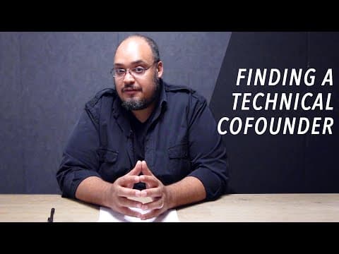 How to Find a Technical Cofounder - Michael Seibel