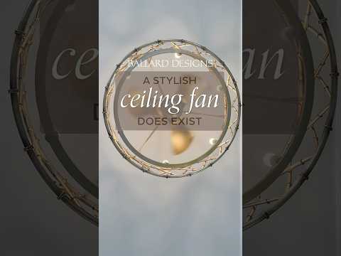 It’s a fan, it’s a chandelier, it’s a Fandelier! ✨🌀 #shorts #luxurylighting