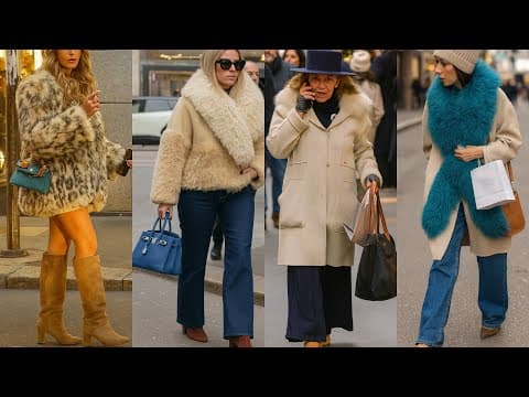 TRENDY DECEMBER STREET STYLE ❄️ ITALY'S BEST WINTER FASHION INSPIRATION | MILAN LUXURY OUTFITS LOOKS