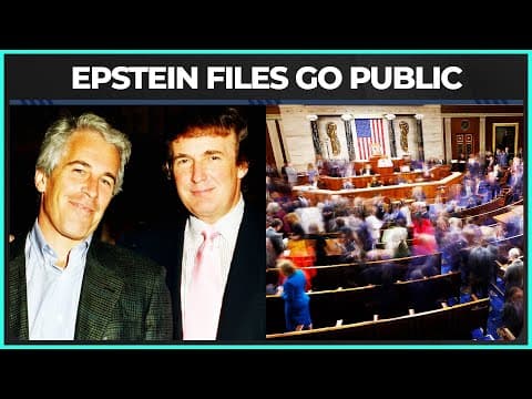 Washington PANICS as Epstein Files Finally Drop