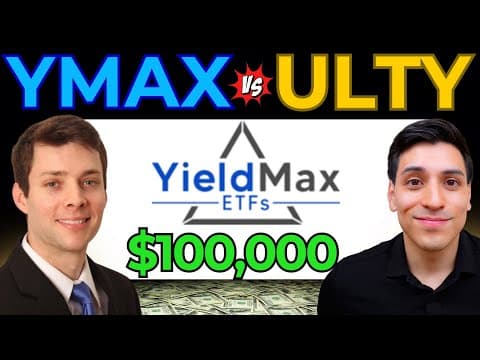 $100k in ULTY vs YMAX (BEST Weekly Dividend YieldMax ETF Review!)