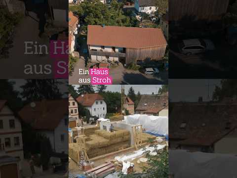 Tragende Wände aus Stroh?🌾🚜 #sustainable
