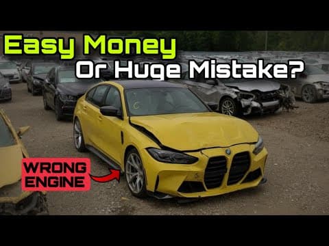 I Gambled on a BMW G80 M3 Auction Scam - But How Much Money Did I Lose?