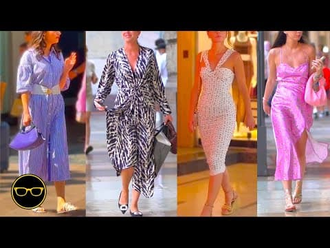 How to dress like Italian : Chic Milan Outfits for Summer 2025 | Fashion Tips for Italy Travel