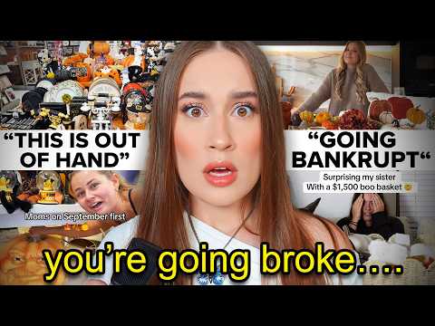 FALL OVERCONSUMPTION HAS GONE TOO FAR...