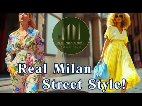 Italian Summer 2025 Street Style 🇮🇹: June Milan Fashion Trends