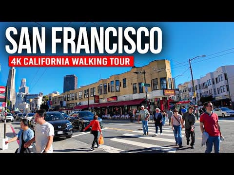 SAN FRANCISCO, USA 🇺🇸 The City Everyone Dreams Of | 4K Walking Tour