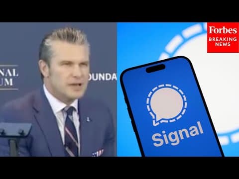 Hegseth Asked: 'If You Had To Do It Again' Would You Have Used Signal 'Before Combat Operations?'