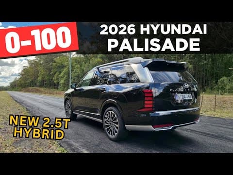 2026 Hyundai Palisade 2.5T Hybrid: Detailed review – 0-100 & POV test drive