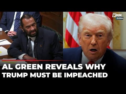 Al Green Drops New Impeachment Bomb On Trump In Congress: ‘This President Is A Disgrace’ | US News