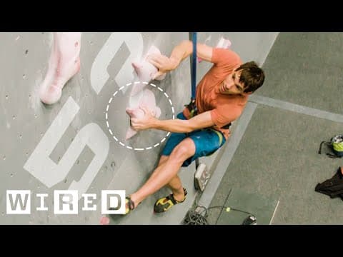 Why It's Almost Impossible to Climb 15 Meters in 5 Secs. (ft. Alex Honnold) | WIRED