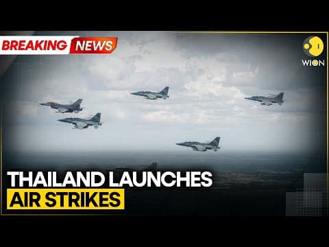 Breaking: Thailand–Cambodia Clashes Erupt Again |Thailand Launches Air Strikes Along Disputed Border