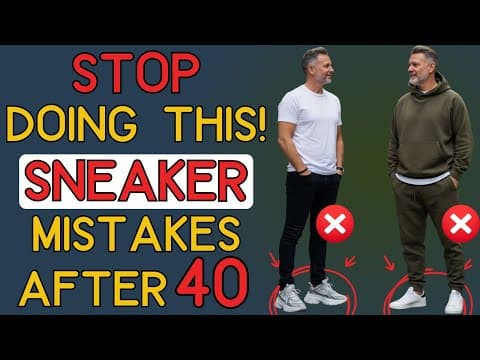 Over 40? Here’s How to Wear SNEAKERS with CASUAL OUTFITS | 40+ Men's Fashion