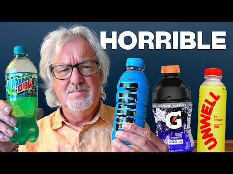 James May tries WEIRD American soft drinks