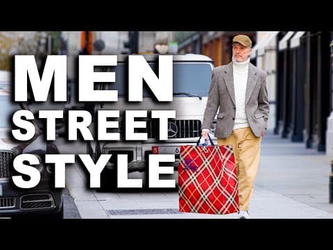 London Men’s Fashion. Street Style Autumn/Winter in Mayfair