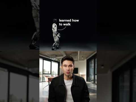 This robot walked 48 hours after being built🦿👀 #trendingshorts #ai #robot #future #tech