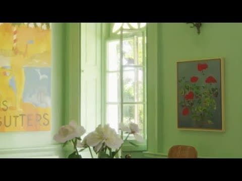 A Georgian Country House Brimming with Eclectic Art