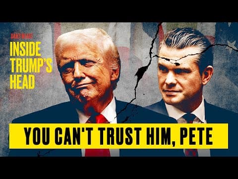 How Trump Secretly Knifes Cabinet Suck-Ups: Wolff | Inside Trump's Head