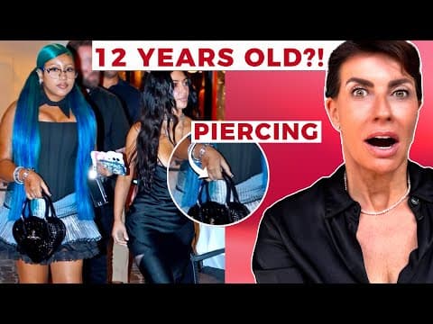 Kim Kardashian 12-Year-Old Daughter Has a Piercing! I Had To Roast It!