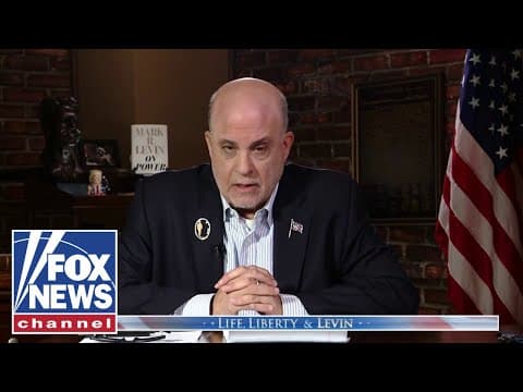Why it is up to the president to 'make war': Mark Levin