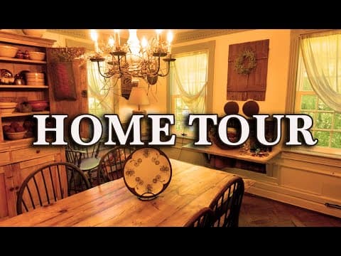 Step inside this Charming Primitive Home/FULL TOUR with Lainey