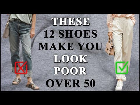 These 12 Shoes Make You Look Poor! Wear These Instead!