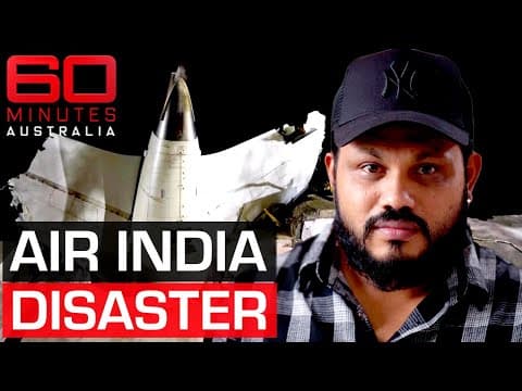 What happened to the doomed Air India flight? | 60 Minutes Australia