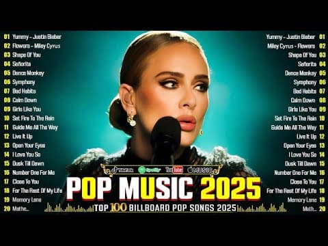 Dua Lipa, Bruno Mars, Adele, Ed Sheeran, Maroon 5, Rihanna, The Weeknd 💎 Billboard Top 50 This Week
