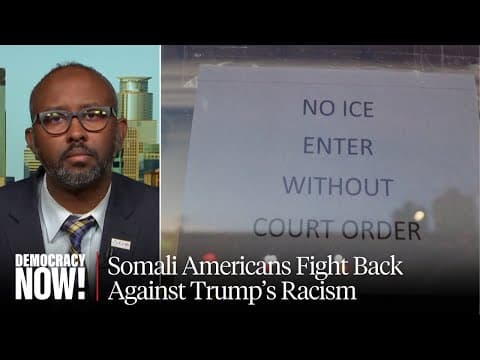 Somali Immigrants “Garbage” Says Trump: MN Community Responds to Racist Rant and Immigration Sweeps