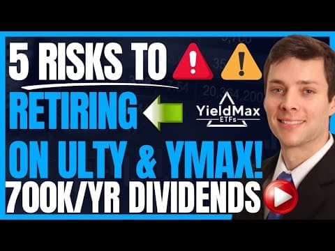 5 RISKS To Retiring On ULTY & YMAX (High Yield Dividend Investing With Yieldmax) #FIRE